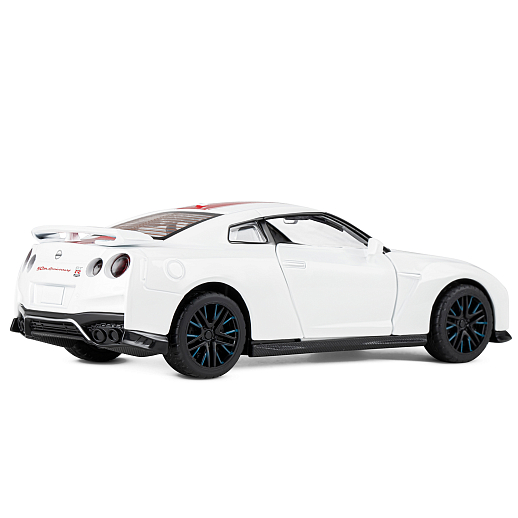 ТМ "Автопанорама" Машинка металлическая 1:32 Nissan GT-R (R35), белый, откр. двери, свет, звук, инерция в/к 17,5*13,5*9 см в Джамбо Тойз #8