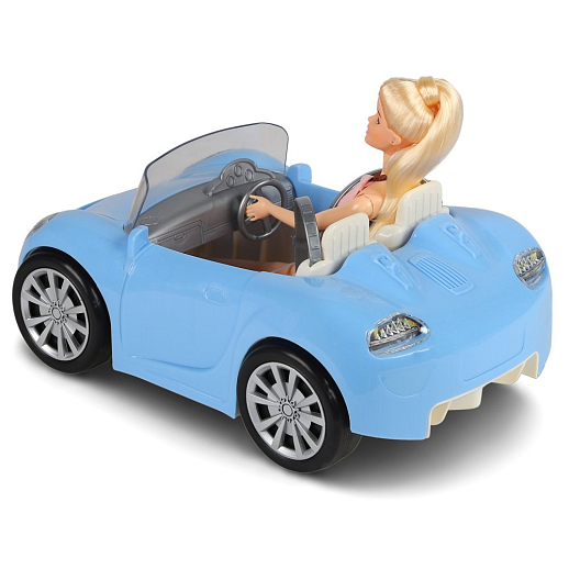 Игровой набор "Автоледи", в комплекте кукла с шарнирными руками, автомобиль, в/к 32*20*20 см в Джамбо Тойз #3