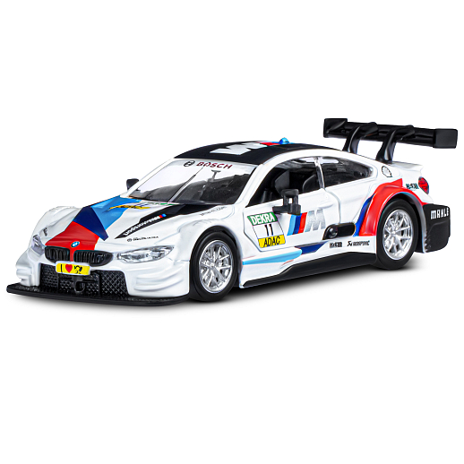 ТМ "Автопанорама" Машинка металлическая 1: 44 BMW M4, белый, откр. двери, инерция, в/к 17,5*12,5*6,5 см в Джамбо Тойз #2