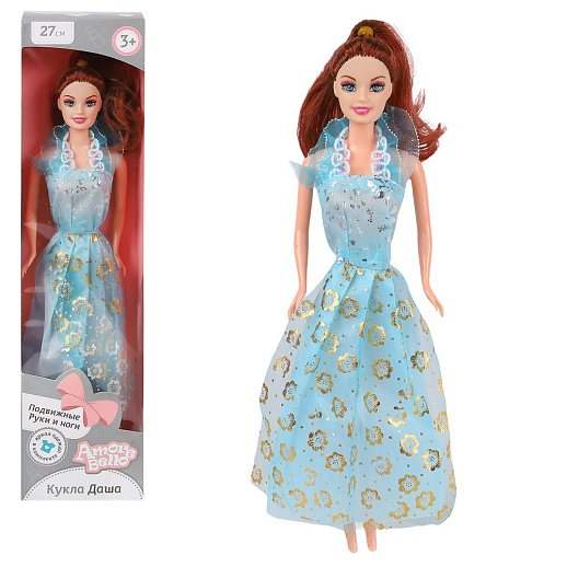ТМ "Amore Bello" кукла "Даша", в/к 8х4,5х32 см, Ограниченно годен в Джамбо Тойз