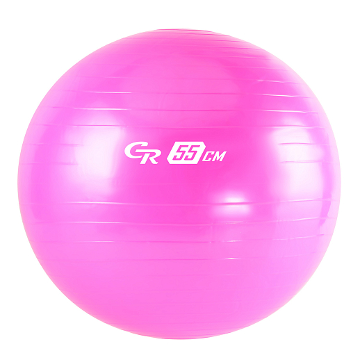 Мяч гимнастический, 55 см ТМ "CR", 600г, розовый в Джамбо Тойз