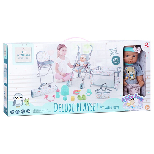 Игровой набор "Пупс с аксессуарами", в/к 63,5*10,5*32 см в Джамбо Тойз #3