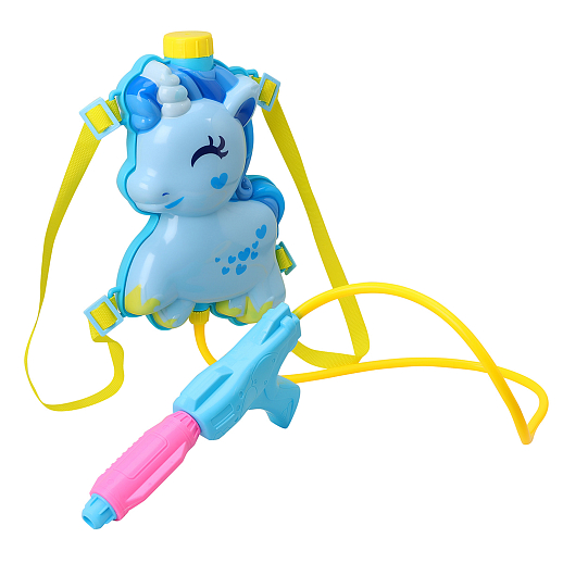 Водный пистолет с рюкзаком "Русалка", фиолетовый, в/п 32,5*19*6,5 см в Джамбо Тойз #25