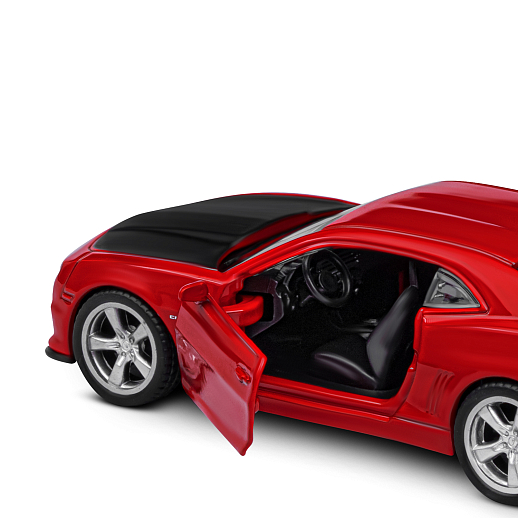 ТМ "Автопанорама" Машинка металлическая 1:43 Chevrolet Camaro SS, красный, откр. двери, инерция, в/к 17,5*12,5*6,5 см в Джамбо Тойз #12