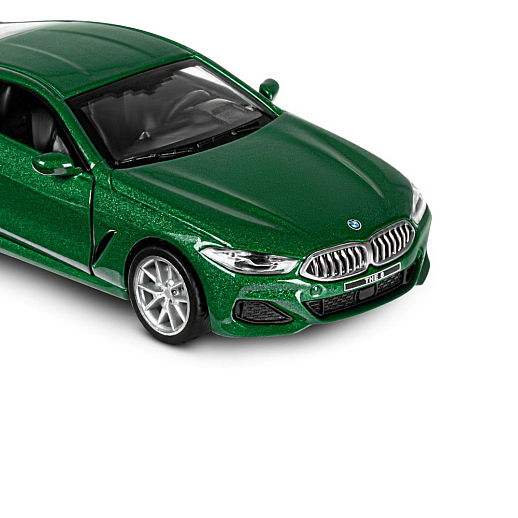 ТМ "Автопанорама" Машинка металл. 1:35 BMW M850i Coupe, зеленый, откр. двери, свет, звук, инерция в/к 18*9*13,5 см в Джамбо Тойз #18