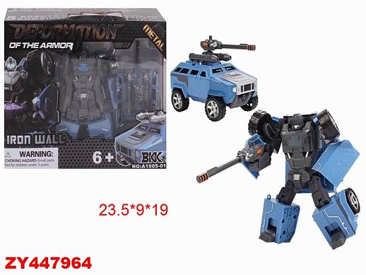 Робот-трансформер в/к 23.5*9*19 см в Джамбо Тойз