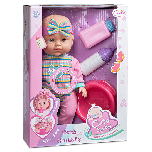 Кукла "Пупс с аксессуарами", в/к 22х9х30 см в Джамбо Тойз #4