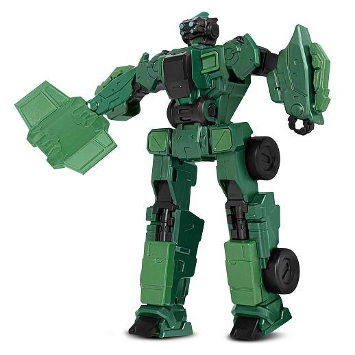 Робот-трансформер, мгновенная трансформация, трансформ.в боев.машину, цвет темно-зеленый, в/к 17*5*19см в Джамбо Тойз #8