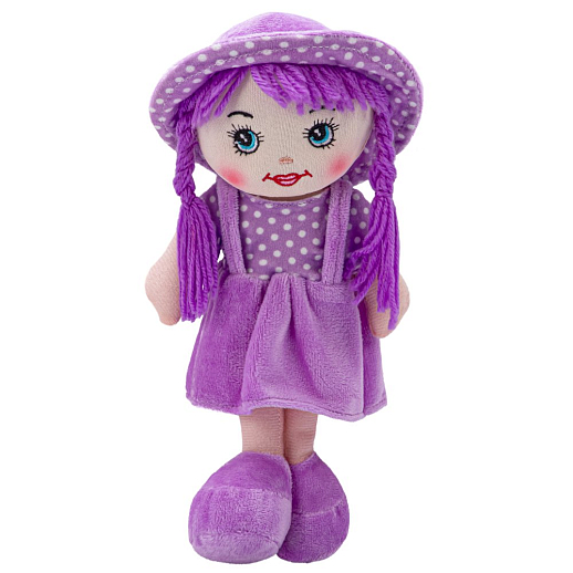 ТМ "Amore Bello" Кукла мягкая на бат., фразы на русском языке, стихотворение, песенка, 25 см в Джамбо Тойз