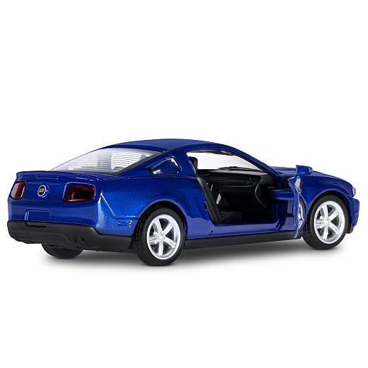 ТМ "Автопанорама" Машинка металлическая 1:43 Ford Mustang GT, синий, откр. двери, инерция, в/к 17,5*12,5*6,5 см в Джамбо Тойз #14