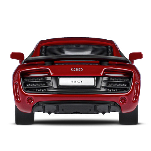 ТМ "Автопанорама" Машинка металлическая 1:43 Audi R8 GT, красный, откр. двери, инерция, в/к 16*7,5*5 см в Джамбо Тойз #7