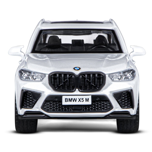 ТМ "Автопанорама" Машинка металлическая 1:43 BMW X5M, белый, инерция, откр. двери, в/к 17,5*12,5*6,5 см в Джамбо Тойз #9