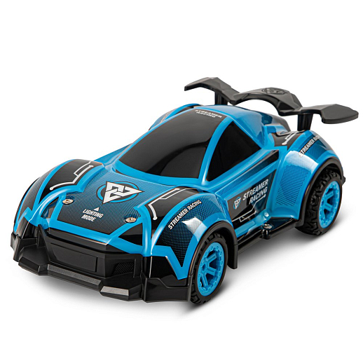 AUTODRIVE_Р/У гоночная машина,3D-подсветка корпуса/пульта,М1:16,2.4GHz,музыка, цвет синий,в/к 35*16*12,5см в Джамбо Тойз #2