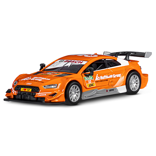 ТМ "Автопанорама"  Машинка металл. 1:43 Audi RS 5 DTM, оранжевый, откр. двери, в/к 17,5*12,5*6,5 см в Джамбо Тойз #2