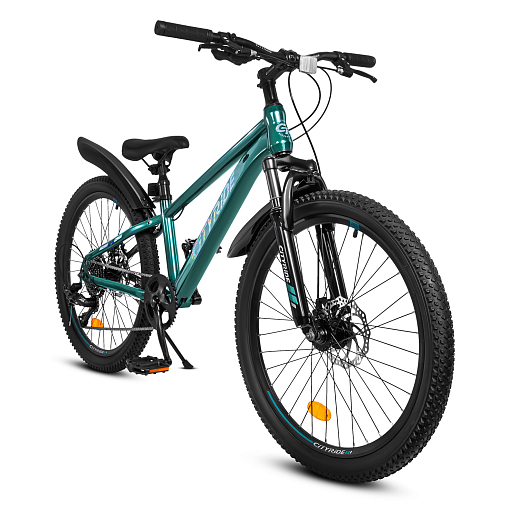 Велосипед двухколёсный CITYRIDE, модель CR-B2-SH04, рама алюминий, колеса 26" алюминиевые двойный об в Джамбо Тойз #13