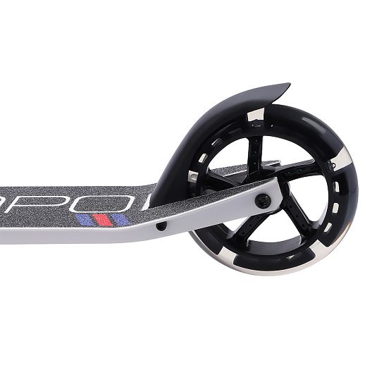 Двухколесный самокат CITYRIDE TEMPO 145mm сталь/ал. Складной. Tbar lock. Колеса PU 145/145 MM со светом LED. Подшипники: Abec-7. Грипсы: резина. Передник амортизатор. в Джамбо Тойз #6