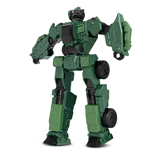 Робот-трансформер, мгновенная трансформация, трансформ.в боев.машину, цвет темно-зеленый, в/к 17*5*19см в Джамбо Тойз #9