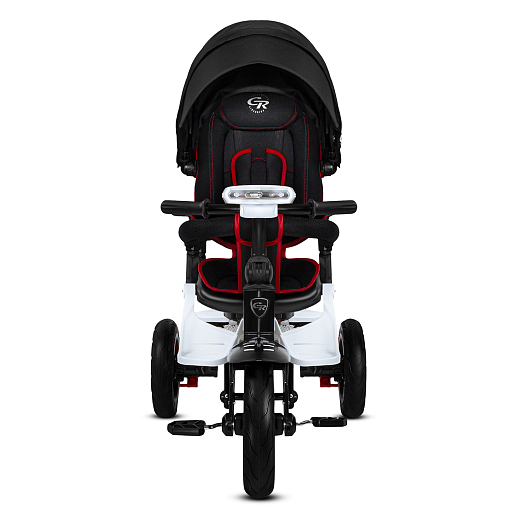 Детский трехколесный велосипед "CITYRIDE LUNAR 2.0". Пятиугольная рама, сиденье 360, складная крыша D600, подножки, надув.колеса 12/10, багажник, сумочка, фара в Джамбо Тойз #23