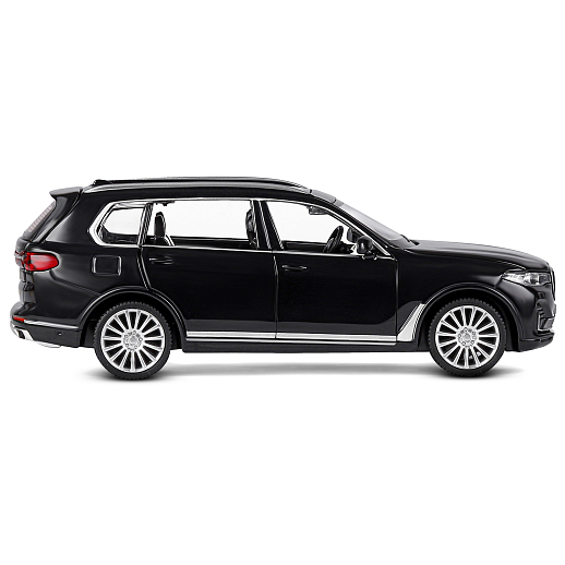 ТМ "Автопанорама" Машинка металлическая 1:32 BMW X7, черный, свет, звук, откр. четыре двери, капот и багажник, инерция, в/к 19*9*7 см в Джамбо Тойз #12