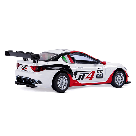 ТМ "Автопанорама" Машинка металлическая 1:43 Maserati Gran Turismo MC GT4, белый, откр. двери, в/к 17,5*12,5*6,5 см в Джамбо Тойз #4