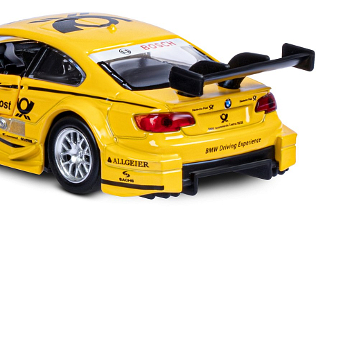 ТМ "Автопанорама" Машинка металлическая 1:42 BMW M3 DTM, желтый, откр. двери, инерция, в/к 17,5*12,5*6,5 см в Джамбо Тойз #13
