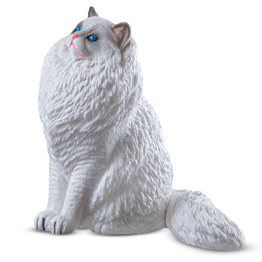 ТМ "DARWIN,  Коллекционная фигурка "Кошка Рэгдолл" белый в/п 8х6,8х8,5 см в Джамбо Тойз