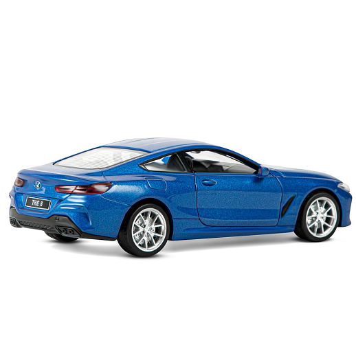 ТМ "Автопанорама" Машинка металл. 1:35 BMW M850i Coupe, синий, откр. двери, свет, звук, инерция в/к 18*9*13,5 см в Джамбо Тойз #8
