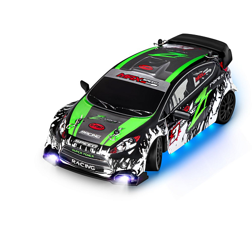 Р/У Машина для дрифта,1:24,2.4GHz,4WD,свет,с аккум, цвет зел./черн./красн., в/к 28*8*22,5см в Джамбо Тойз #7