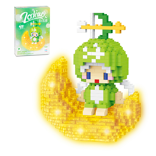 Конструктор "Зодиак Стрелец" 408 дет., свет, в/к 11,5*4,5*16,0 см в Джамбо Тойз