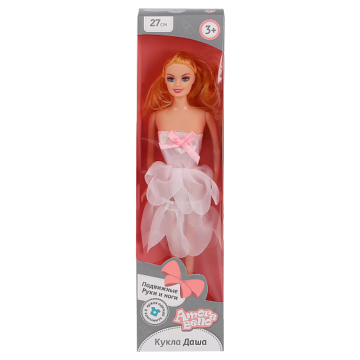 ТМ "Amore Bello" кукла "Даша", в/к 8х4,5х32 см в Джамбо Тойз #2