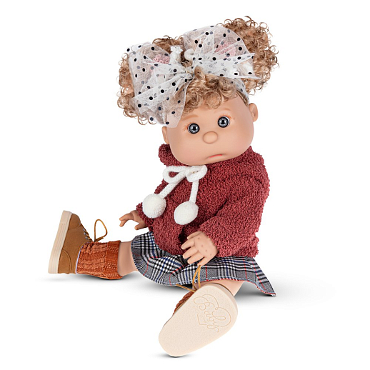 Кукла 40 см, в бордовой кофте с юбочкой ,в/к 22,5*13,5*44 см в Джамбо Тойз #4