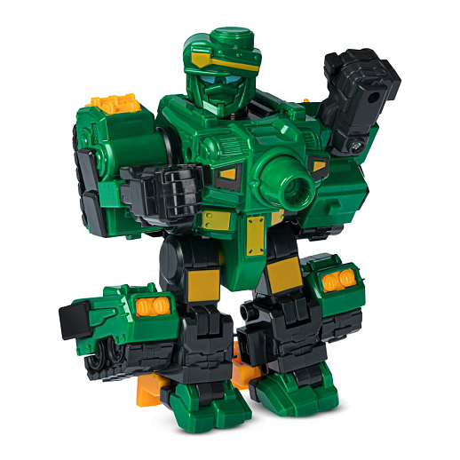Робот-трансформер, цвет темно-зеленый, в гофрокор. 11*11*8,5см в Джамбо Тойз #3