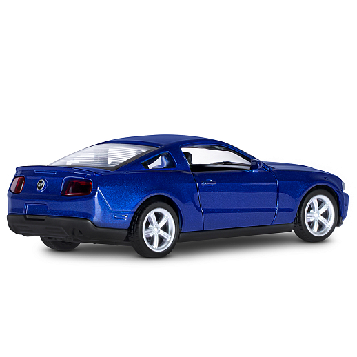 ТМ "Автопанорама" Машинка металлическая 1:43 Ford Mustang GT, синий, откр. двери, инерция, в/к 17,5*12,5*6,5 см в Джамбо Тойз #9