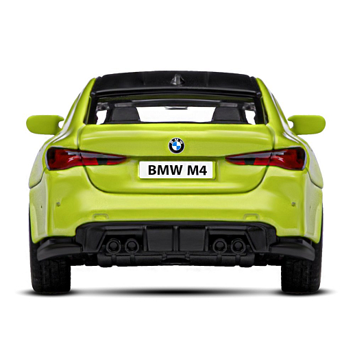 ТМ "Автопанорама" Машинка металлическая 1:42 BMW M4 (G82), желтый, инерция, откр. двери, в/к 17,5*12,5*6,5 см в Джамбо Тойз #11