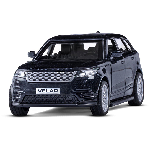 ТМ "Автопанорама" Машинка металлическая 1:42 Land Rover Range Rover Velar, черный, откр. двери, инерция, в/к 17,5*12,5*6,5 см в Джамбо Тойз #4