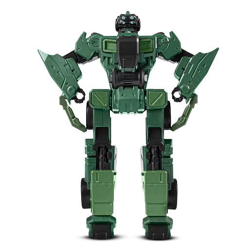 Робот-трансформер, мгновенная трансформация, трансформ.в боев.машину, цвет темно-зеленый, в/к 17*5*19см в Джамбо Тойз #7