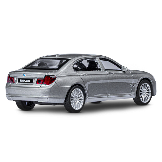 ТМ "Автопанорама" Машинка металлическая 1:46 BMW 760 LI, серый, откр. двери, инерция, в/к 17,5*12,5*6,5 см в Джамбо Тойз #9