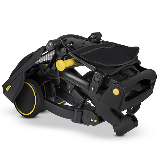 Детский трехколесный велосипед "CITYRIDE". Рама алюминий, может трансформироваться, подножки, колеса 8/7 EVA, капюшон, род. ручка,  персиковый в Джамбо Тойз #14