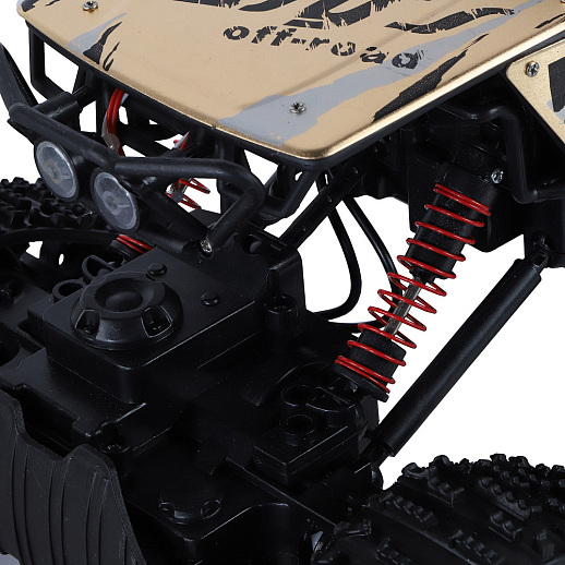 Р/у краулер 4WD на ГУСЕНИЧНОМ ХОДУ, М1:12,2.4GHz,в компл.4сменн. Кол.,5кан:вп/н,пов,преод.препятс,металл.куз,2 цв.в асс,с зар.устр,в/к46,5*26,5*26см в Джамбо Тойз #8