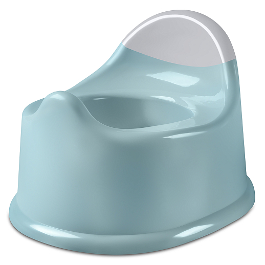 ТМ "Smart Baby" Горшок детский № 2  голубой  28,5х23,5х19,5 см в Джамбо Тойз #3