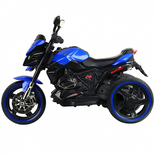 Мотоцикл трехколесный на аккум с функцией водяного пара, аккум 6V4Ah*1, 1*20W, размер мотоцикла 56*96*45см Цвет синий в Джамбо Тойз #2