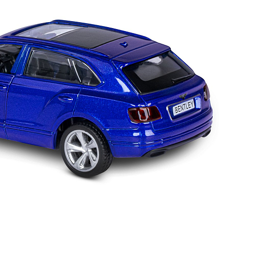 ТМ "Автопанорама" Машинка металлическая 1:45 BENTLEY BENTAYGA, синий, откр. двери, инерция, в/к 17,5*12,5*6,5 см в Джамбо Тойз #14
