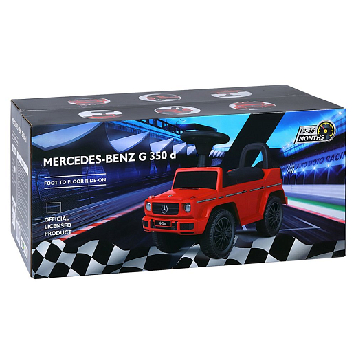 Лицензионная машинка-толокар “Mercedes-Benz”, звук, цвет черный, в/к 65,5х31х30см в Джамбо Тойз #2