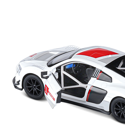 ТМ "Автопанорама" Машинка металлическая 1:32 AUDI R8, белый перламутр, свет, звук, откр. двери, инерция, в/к 17,5*13,5*9 см в Джамбо Тойз #13