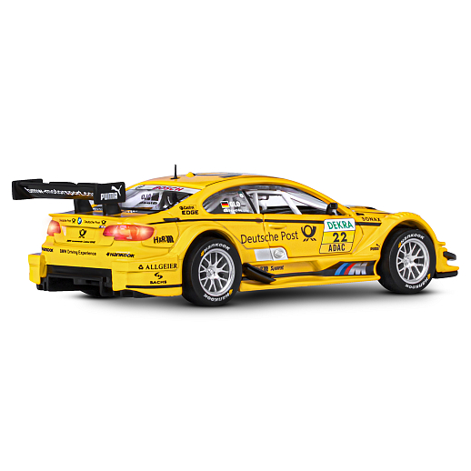 ТМ "Автопанорама" Машинка металлическая 1:32 BMW M3 DTM, желтый, свет, звук, откр. двери и капот, инерция, в/к 17,5*13,5*9 см в Джамбо Тойз #11
