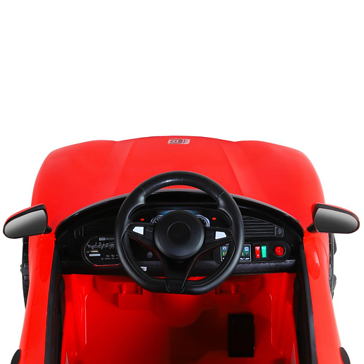 Машина на аккум.6V4.5AH*2, 2 мотора, Р/У, свет, аммортизация, открыв. двери, USB вход, 108*60*45 см, Цвет - красный в Джамбо Тойз #7