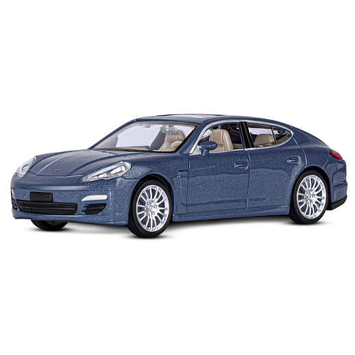 ТМ "Автопанорама" Машинка металлическая 1:32 Porsche Panamera S, синий, свет, звук, откр. двери, инерция, в/к 17,5*13,5*9 см в Джамбо Тойз #2