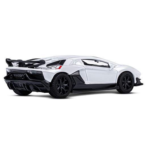 ТМ "Автопанорама" Машинка металл. 1:43 Lamborghini Aventador SVJ, белый, инерция, откр. двери, в/к 17,5*12,5*6,5 см в Джамбо Тойз #8