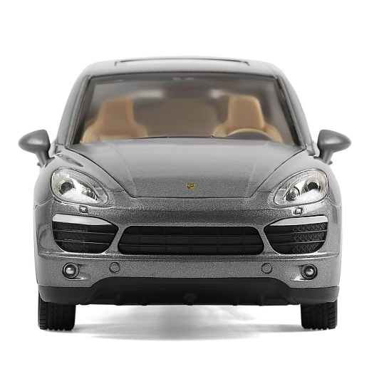 ТМ "Автопанорама" Машинка металлическая 1:24 Porsche Cayenne S, серый, откр. двери, капот и багажник, свет, звук, свободный ход колес, в/к 24,5*12,5*10,5 см в Джамбо Тойз #10
