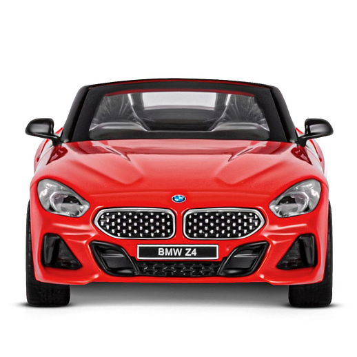 ТМ "Автопанорама" Машинка металлическая 1:30 BMW Z4 M40i, красный, свет, звук,откр. двери, инерция, в/к 19*9*7 см в Джамбо Тойз #9
